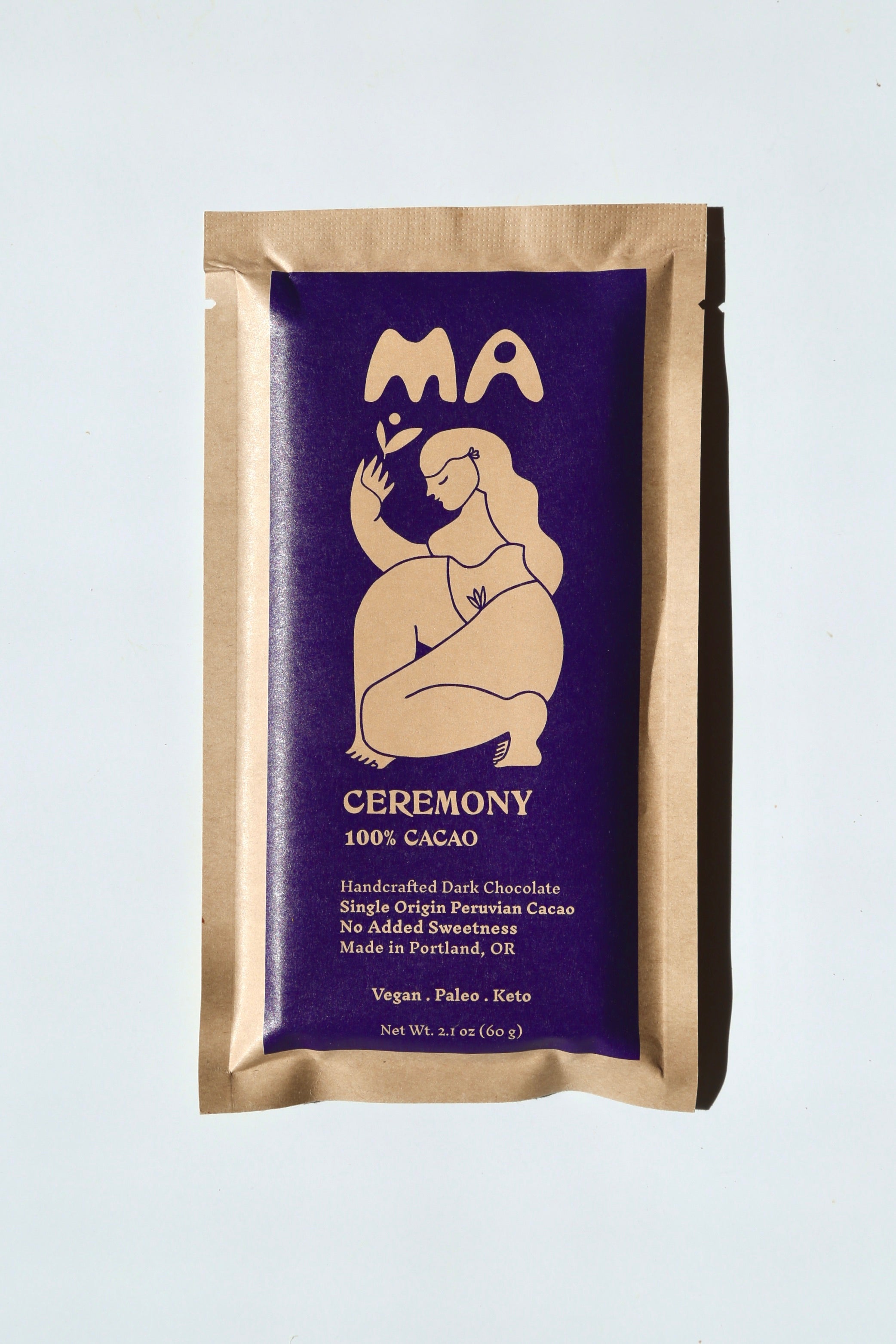 Ceremony Bar. 100% Cacao